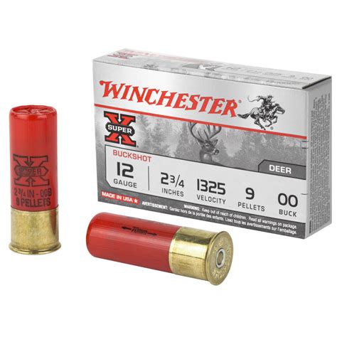 Winchester Super X Gauge Buckshot Shotgun Ammuntion City Arsenal