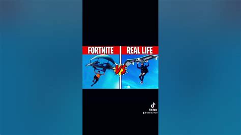 Fortnite Vs Real Life Youtube