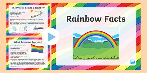 Ks2 Rainbow Facts Powerpoint Teacher Made
