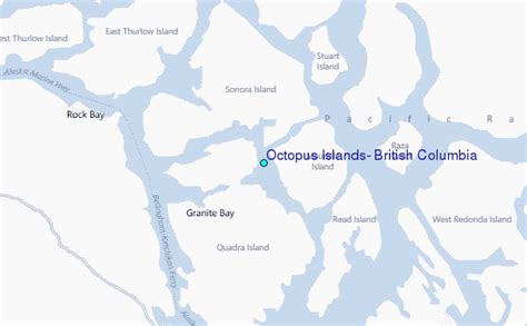 Octopus Islands British Columbia Tide Station Location Guide