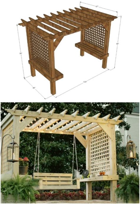 15 Diy Pergola Ideas And Plans You Can Build In Your