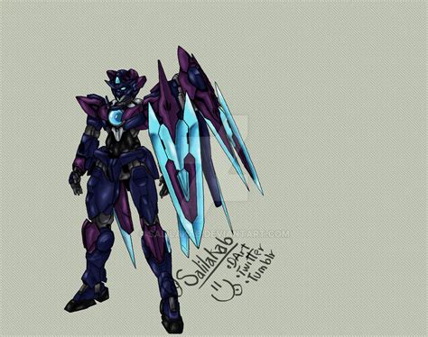 Gundam 00 Shia Quanta Painted By Salilakab On Deviantart