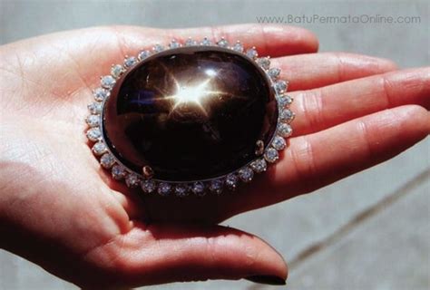 The Biggest Black Star Ruby In The World Gems Price Loose Diamond