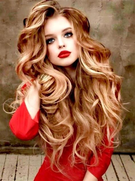 Only Beautiful Hair Big Curls For Long Hair Blonde Light Brown Hair