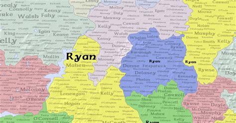 Mapping Irish Surnames