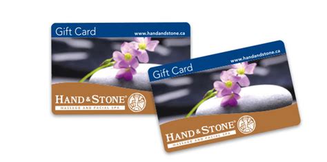 Spa T Cards T Certificates Hand And Stone Massage And Facial Spa