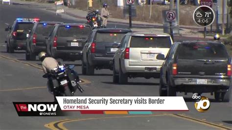Homeland Security Secretary Kirstjen Nielsen Tours Border Wall