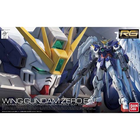 017 Rg 1144 Wing Gundam Zero Custom Ew Bandai Gundam Models Kits