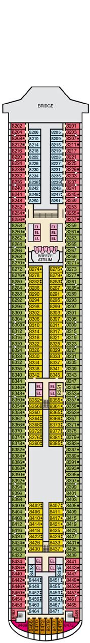 Carnival Breeze Deck Plan And Cabin Plan