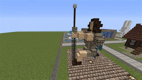 Kneeling Warrior Statue Minecraft Project