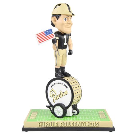 New Purdue Pete Worlds Largest Drum Bobblehead Unveiled National