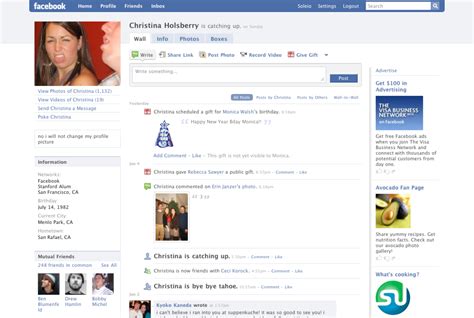 Facebooks 11th Year Every Profile Page Update In The Last Decade Time
