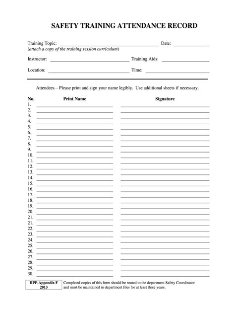 Safety Meeting Sign In Sheet Fill Out Sign Online Dochub