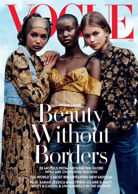 Must Read Models From Around The World Cover Vogue Danielle