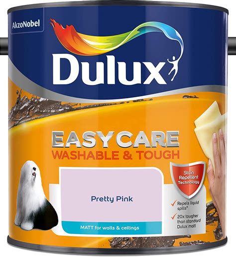 Dulux 5293145 Easycare Washable And Tough Matt Emulsion Paint For Walls