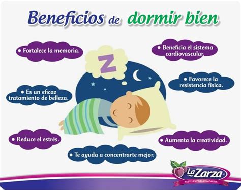 Beneficios De Dormir Bien Infografía Dormir Sueño Salud Duerme