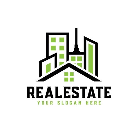 Home Real Estate Building Logo Icon Real Estate Builder Logo Vector