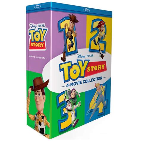 Paquete Blu Ray Toy Story 1 4 Sears