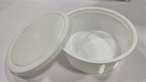 200ml Plastic Food Containers Round Sizedimension 118 X 118 X 83 Mm