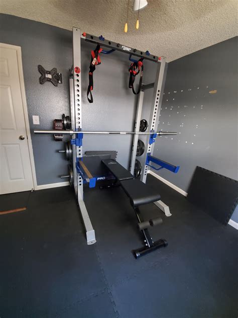 Finally Got My Small Home Gym Setup And I Love It I Can Do Most Of The