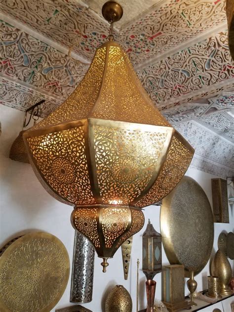 Discover all of the moroccan light fixtures in our online store now! Brass Lights Moroccan Ceiling Light Luxurious Handmade ...