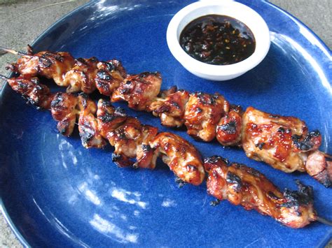 This easy teriyaki chicken recipe tastes better than takeout. Street Style Chicken on a Stick with Teryaki Bourbon Glaze ...