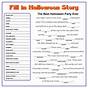 Free Fill In The Blanks Story Worksheets