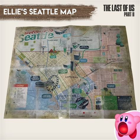 Last Of Us 2 Seattle Map World Map