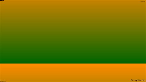 Wallpaper Linear Green Gradient Highlight Orange 006400 Ff8c00 270° 67