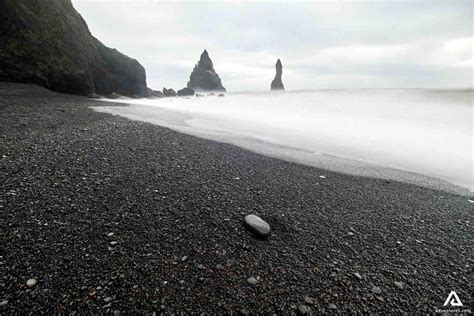 Reynisfjara Black Sand Beach In Iceland
