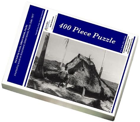 Jigsaw Puzzle Of Hut Built By Scouts Gilbert Islands Pacific