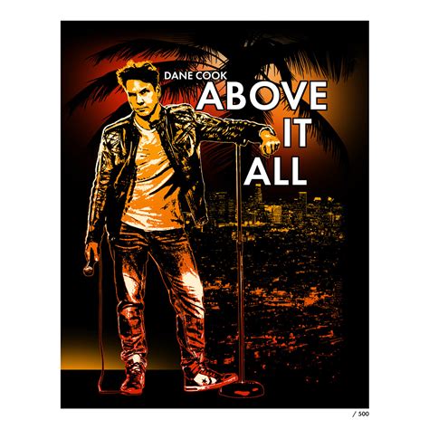 Dane Cook Above La Limited Edition Poster