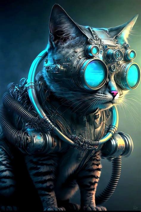 Pin By On In Steampunk Cat