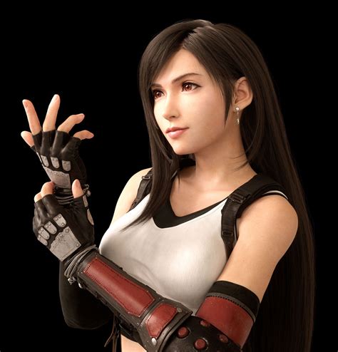 Tifa Lockhart Character Art Final Fantasy VII Remake Art Gallery