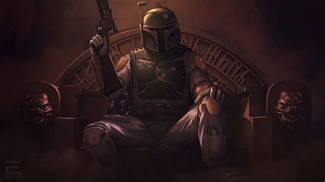 1920x1080 Resolution Star Wars Boba Fett Fan Poster 1080p Laptop Full