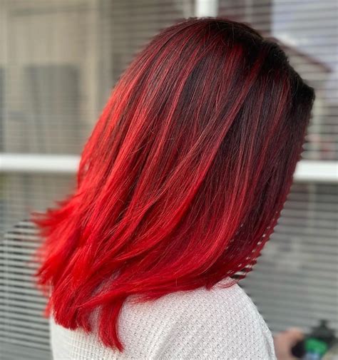 20 Red Ombre Hair Ideas To Add Fire To Your Look Hairdo Hairstyle