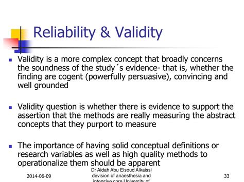Importance Of Validity And Reliability In Research Naapromotions