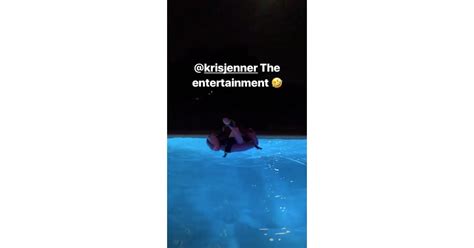 Kris Ended Up In The Pool At The End Of The Night — Classic Khloé