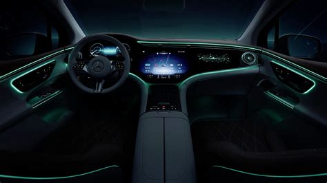 Mercedes Benz Eqe Suv Shows Its High Tech Interior Autoblog