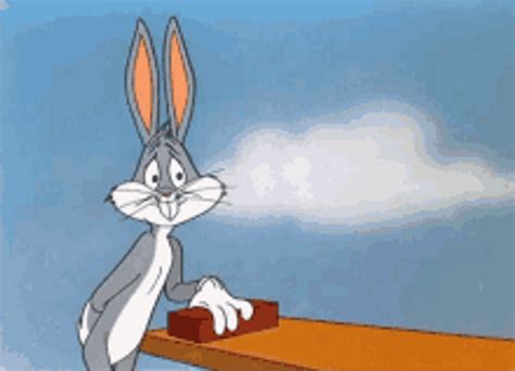 Bugs Bunny Looney Tunes Saying No GIF GIFDB Com