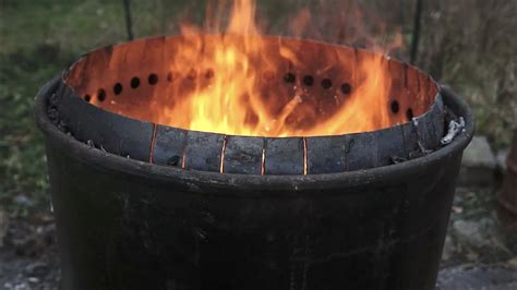 Smokeless Burn Barrel Incinerator Youtube