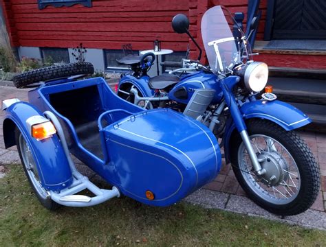 Russian Motorcycle From Latvia Dnepr 71 Restoration Just Finished