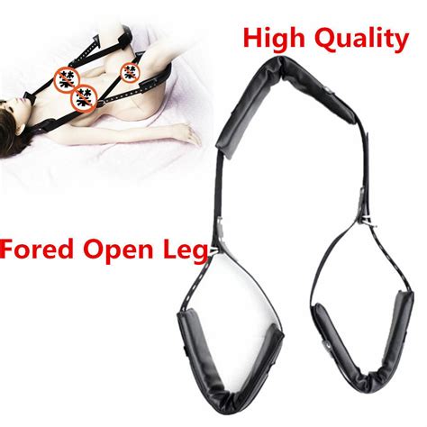 Secret Bed Restraint Thigh Cuffs Spreader Open Leg Straps For Women Bondage Bdsm Ebay