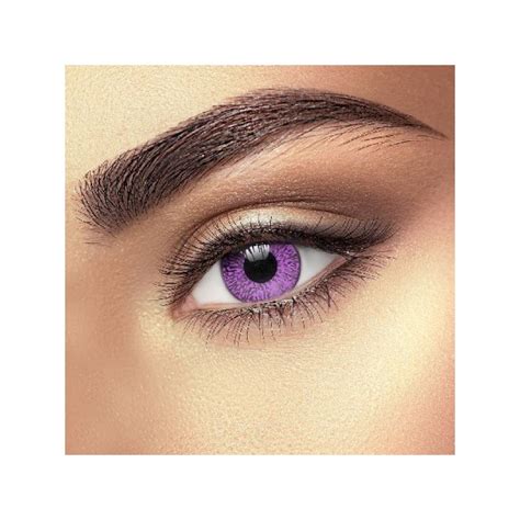 Vibrant Violet 2 Tone Coloured Contact Lenses