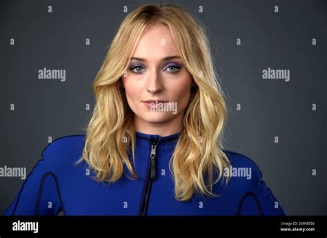 Sophie Turner A Cast Member In The Film Dark Phoenix Poses For A