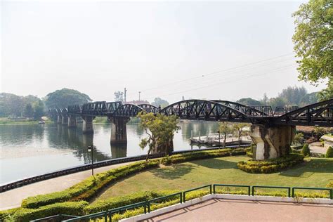 Bridge On The River Kwai Kanchanaburi In Thailand