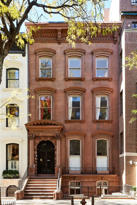 A Stunning Photographic Timeline Of New York Citys Iconic Brownstones New York Brownstone