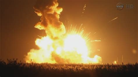 Photos Unmanned Nasa Rocket Explosion In Virginia Abc7 San Francisco