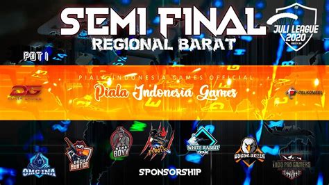 In contrast to many other mobile titles, it features its own western audience and a separate streaming the competition system of free fire revolves around regional leagues. LIVE FREE FIRE LEAGUE JULI REGIONAL BARAT SEMI FINAL POT ...