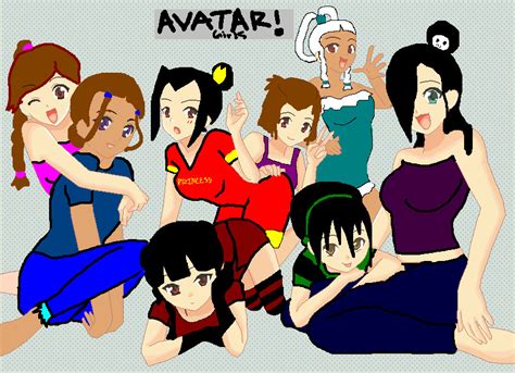 Avatar Girls By 123chachy On Deviantart